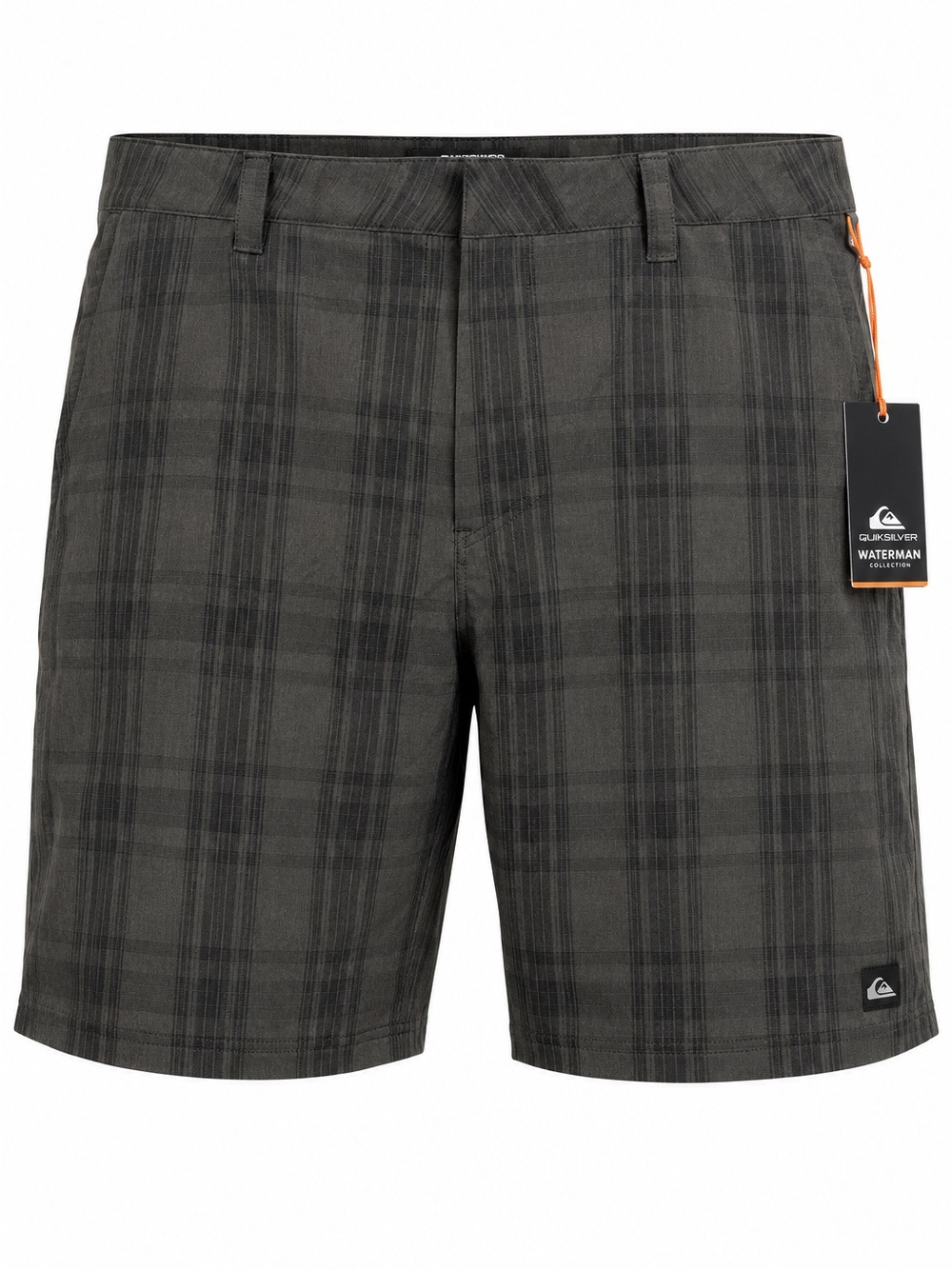 NWT Quiksilver Waterman Bonzer Amphibian 19 Hybrid Shorts Men’s 38 Plaid